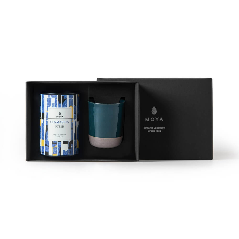 Moya-tea-Kaiyo-mug-set-Organic-leaf-tea-Genmaicha