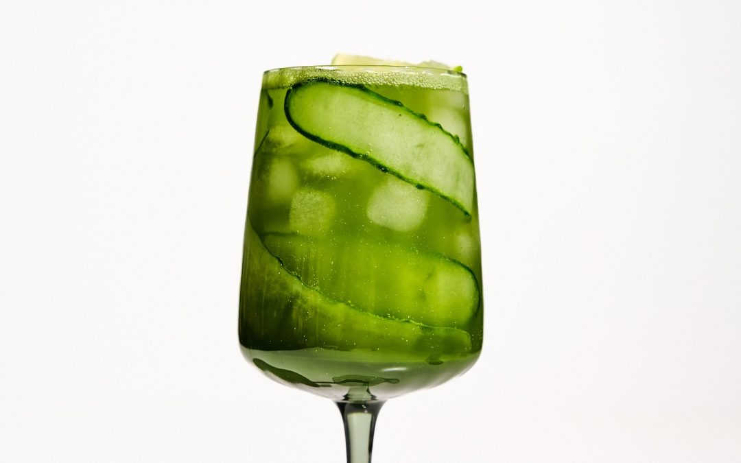 Mocktail al matcha