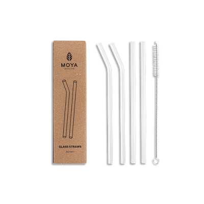 Cannucce in Vetro per Matcha (Set da 4)